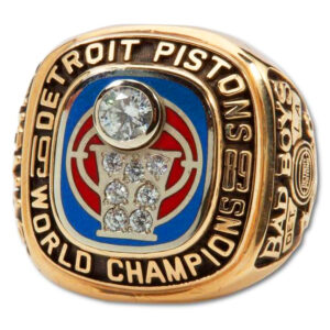 1989 Detroit Pistons NBA Championship Ring